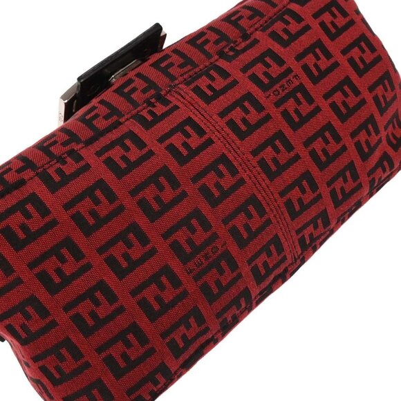 Fendi Red Zucchino Handbag 3677 8BR180 029 196142 - Picture 4 of 10